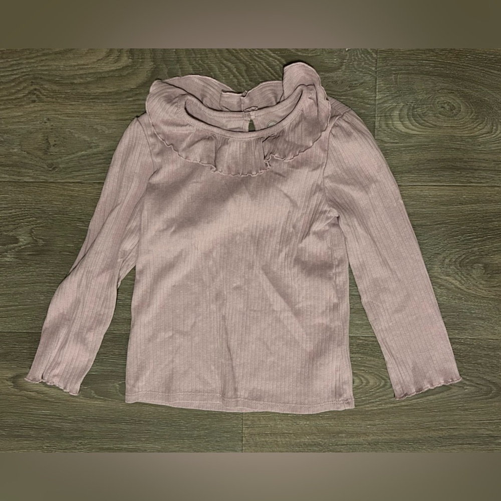 Wonder Nation Lavender Long Sleeve Top